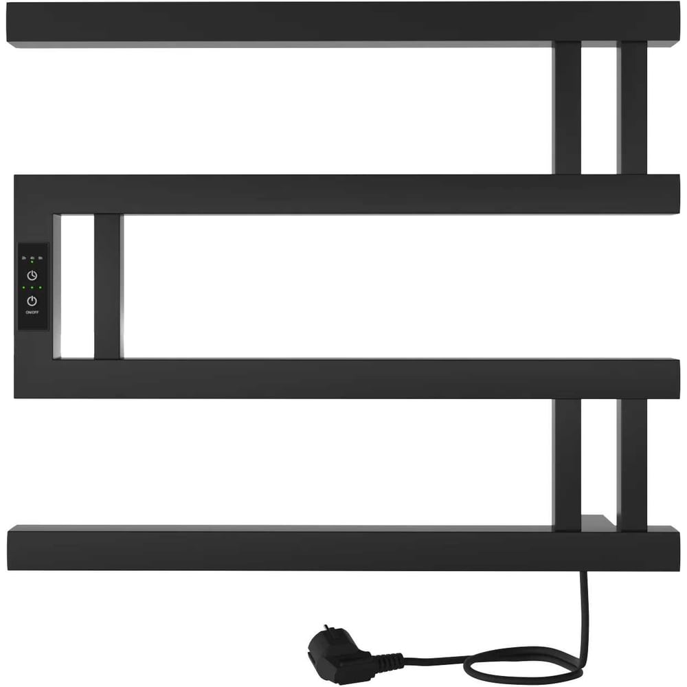 Изображение товара Полотенцесушитель INDIGO Muza (электро) 40/50 с таймером, черный муар