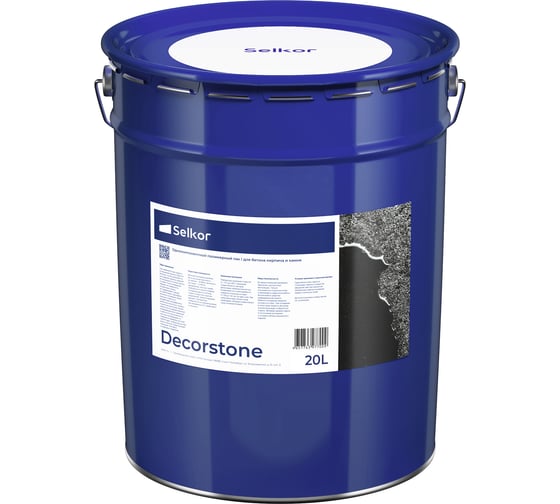 Изображение товара Полимерный лак для бетона и камня Selkor Decorstone 20 л 16840