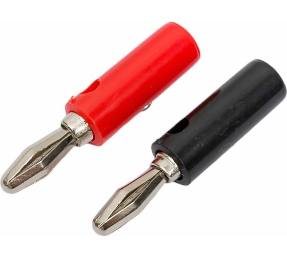 Изображение товара Разъем BANANA штекер Pro Legend пластик на кабель, винт, PL2233