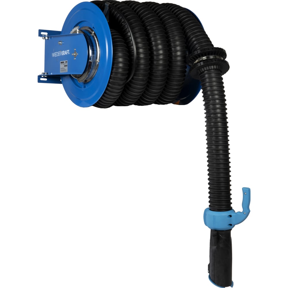 Изображение товара Катушка и шланг для вытяжки выхлопных газов WIEDERKRAFT 100 мм 8 м