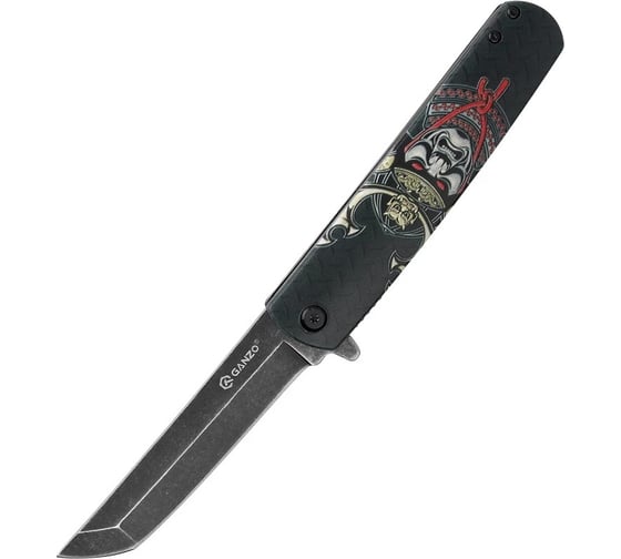 Изображение товара Нож Ganzo черный самурай G626-BS
