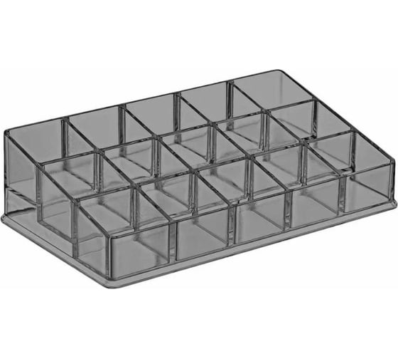 Изображение товара Органайзер для косметики Econova 15 отделений, 120x215x60мм (бесцветный) 411261201
