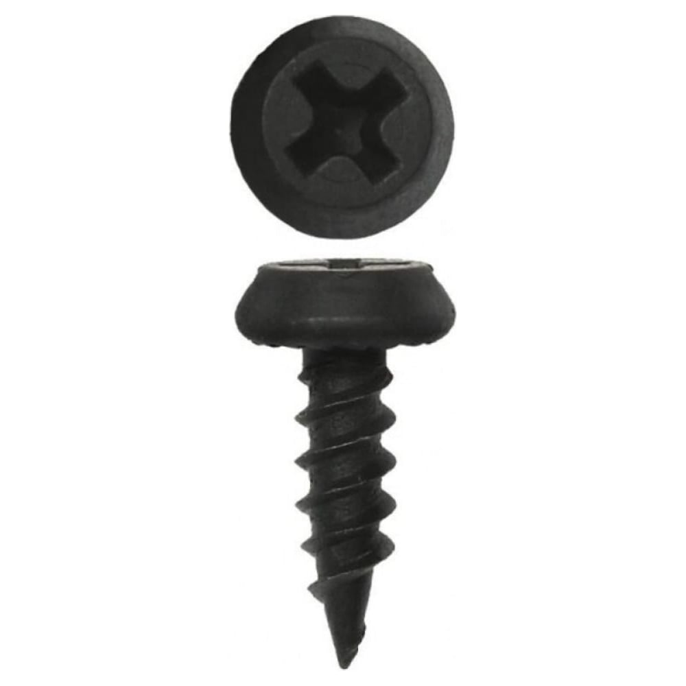 Изображение товара Саморез клоп черный 3,5x11, 100 шт. для крепежных работ