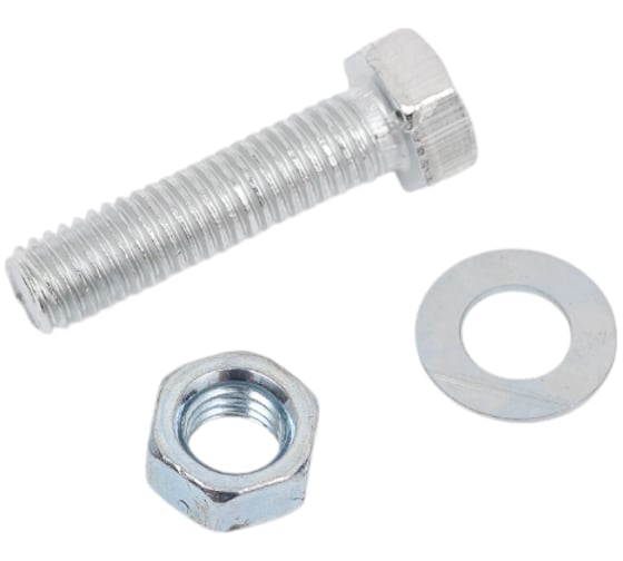 Изображение товара Болт с ш/г крепежная техника полная резьба, набор, din 933, 5x20 30 шт. 17822