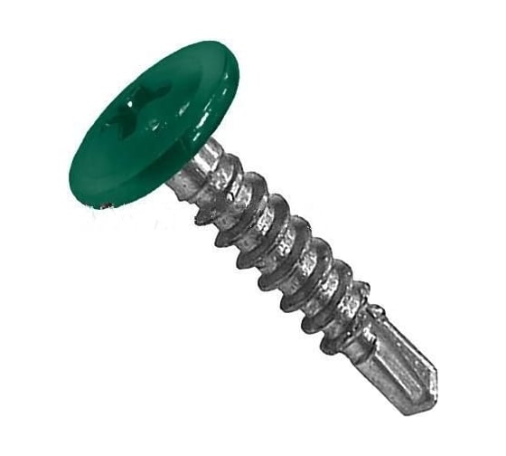 Изображение товара Саморез с прессшайбой крепежная техника красное вино 4,2x16 ral 3005, острый, 50 шт. 10680