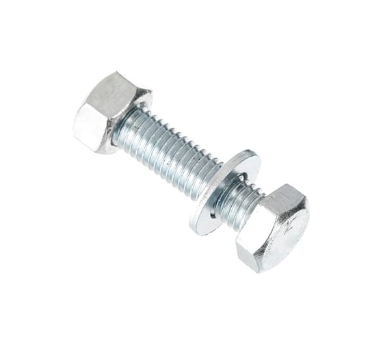 Изображение товара Болт с ш/г крепежная техника полная резьба, набор, din 933, 6x40 15 шт. 17838