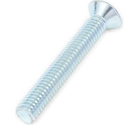 Изображение товара Винт с метрической резьбой крепежная техника потайной, din 965, 6x40, 5 шт. 38472
