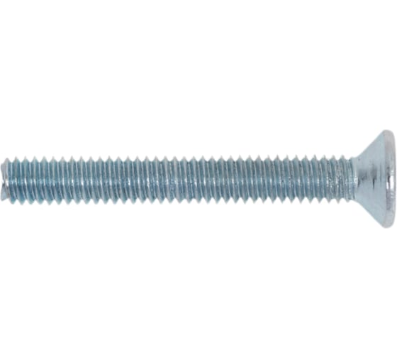 Изображение товара Винт с метрической резьбой крепежная техника потайной, din 965, 4x30, 10 шт. 38430