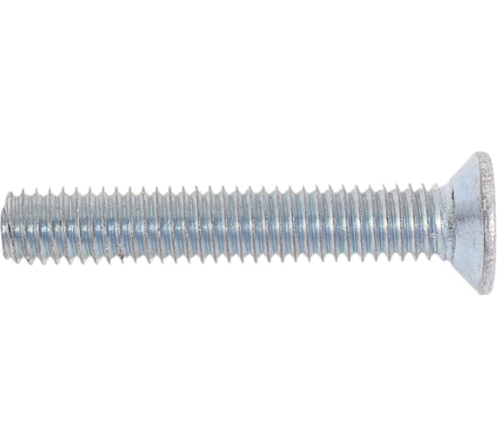 Изображение товара Винт с метрической резьбой крепежная техника потайной, din 965, 5x30, 10 шт. 38450