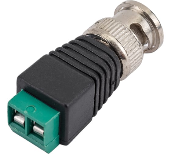 Изображение товара Разъем BNC штекер Pro Legend пластик на кабель, винт, PL2341