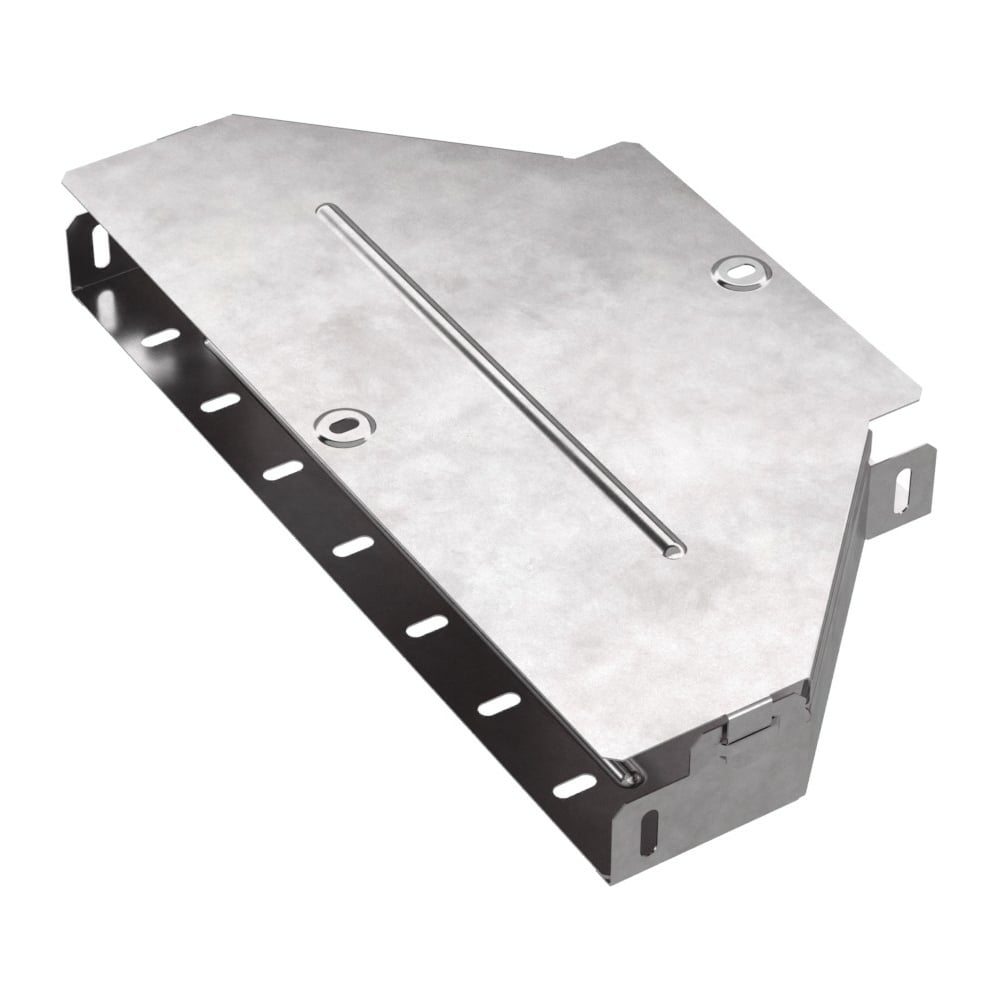 Изображение товара Промрукав симметричный переходник с крышкой 400x200x50 для лотков