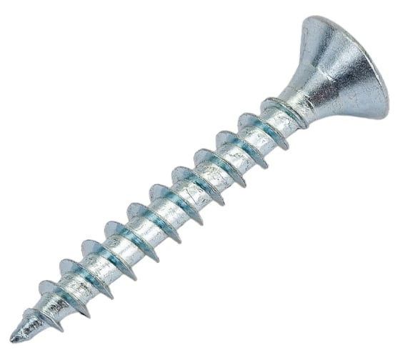 Изображение товара Шуруп крепежная техника белый цинк, 5,0x35 600 шт. 431528 БК