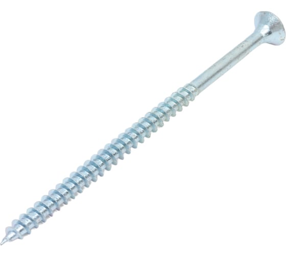 Изображение товара Шуруп крепежная техника белый цинк, 6,0x110 80 шт. 431566 БК