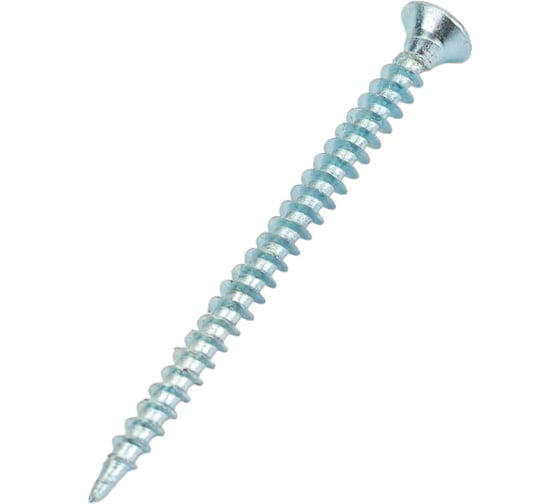 Изображение товара Шуруп крепежная техника белый цинк, 3,5x50 500 шт. 431474 БК