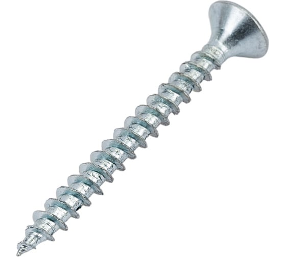 Изображение товара Шуруп крепежная техника белый цинк, 4,5x40 500 шт. 431510 БК