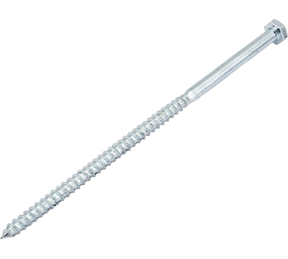 Изображение товара Шуруп с шестигранной головкой крепежная техника 6x150 50 шт. 497122 БК