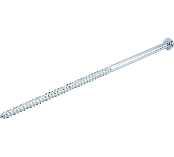 Изображение товара Шуруп с шестигранной головкой крепежная техника 10x280 5 шт. 497186 БК