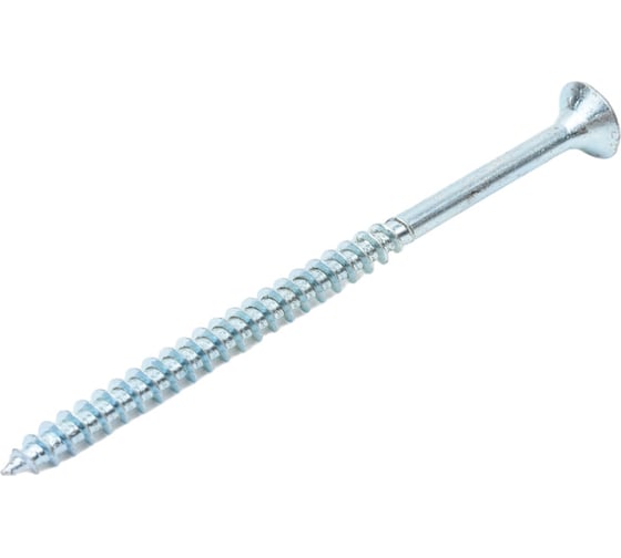 Изображение товара Шуруп крепежная техника белый цинк, 6,0x100 10 шт. 11389