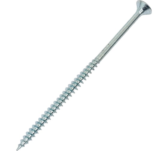 Изображение товара Шуруп крепежная техника белый цинк, 5,0x100 10 шт. 11375