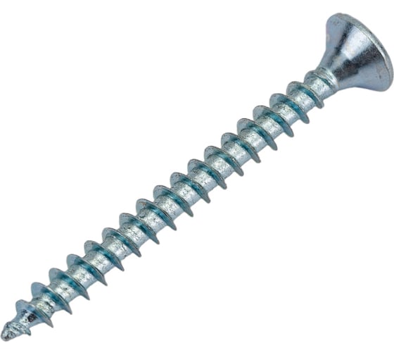 Изображение товара Шуруп крепежная техника белый цинк, 4,0x40 50 шт. 11339