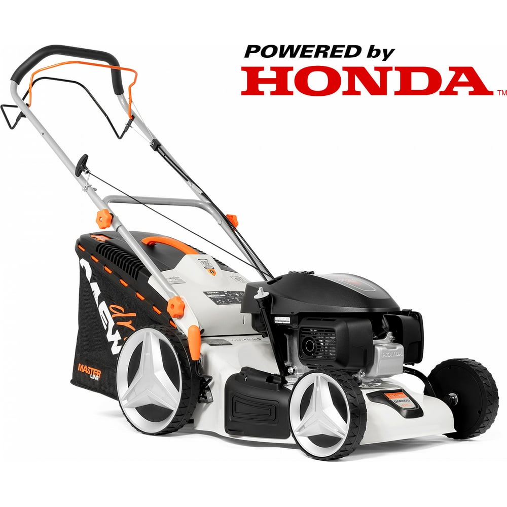 Изображение товара Бензиновая газонокосилка DAEWOO L 50 SPH с мощностью 4.2 л.с. и 65 л травосборником