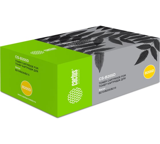 Изображение товара Картридж лазерный CS-B205D 106R04349 черный (6000стр.) для Xerox B205/210/215 Cactus 1407090