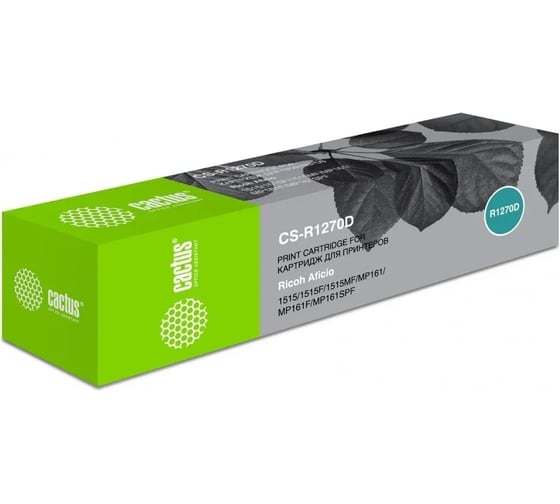 Изображение товара Лазерный картридж Cactus 842338 черный, 7000 страниц, для ricoh aficio 1515/1515f/1515mf/151 CS-R1270DRU 1745026