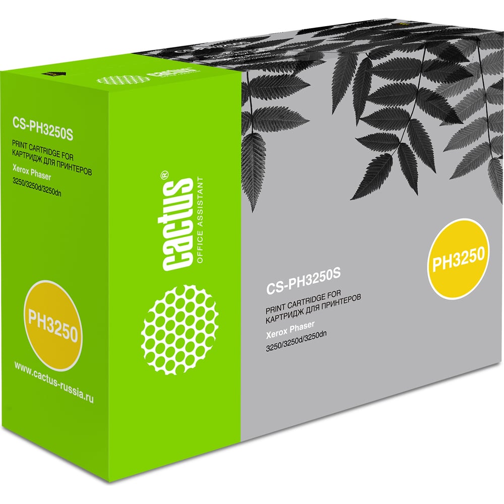 Изображение товара Лазерный картридж Cactus 106r01373 черный 3500 страниц для Xerox Phaser 3250 дюжина