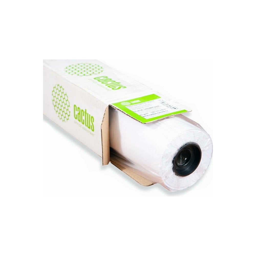 Изображение товара Калька для струйной печати A0+ 914мм 45м CACTUS 90г/м2 матовая белая