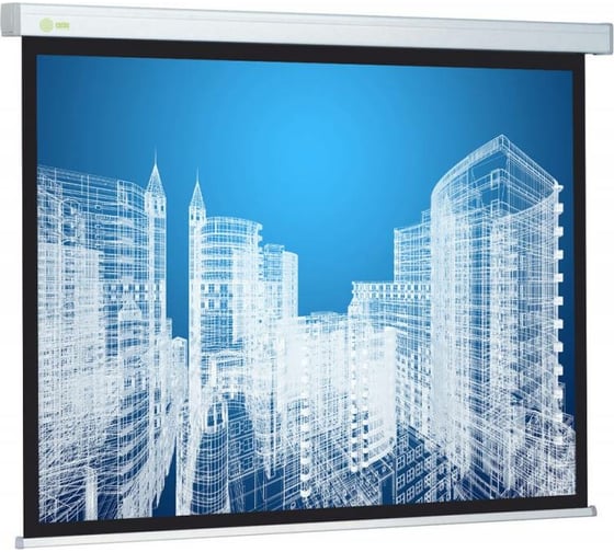 Изображение товара Настенно-потолочный рулонный экран Cactus Wallscreen 16:9, 187x332 см, белый CS-PSW-187X332 359047