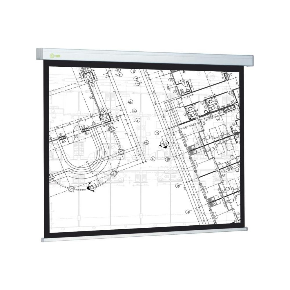 Настенно-потолочный рулонный экран Cactus экран для проектора cactus 128x170 7 см wallscreen cs psw 128x170 sg 4 3 настенно потолочный рулонный серый