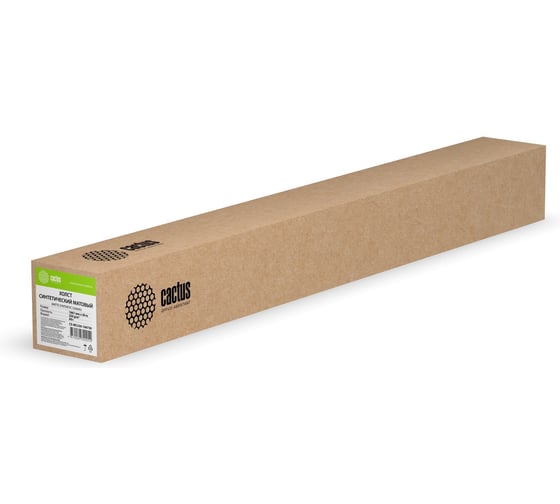 Изображение товара Холст для струйной печати Cactus 42" А0+ 1067 мм, 30 м, 230г/м2, белый, матовый, втулка 50.8 мм (2") CS-MC230-106730 1437116