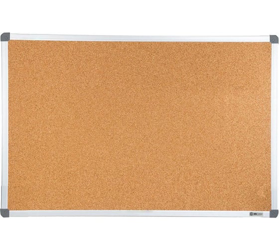 Изображение товара Пробковая доска CS-CBD-120X150 Cactus коричневый, 120x150 см, алюминиевая рама, пробка/алюминий 1070274