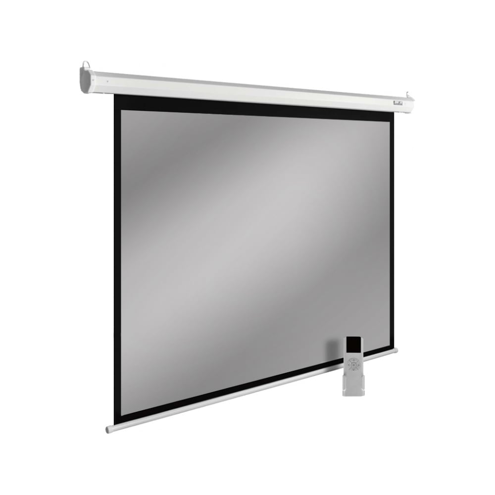 Изображение товара Настенно-потолочный рулонный экран Cactus SIlverMotoExpert 4:3, 150x200 см, белый моторизованный привод CS-PSSME-200X150-WT 1195475
