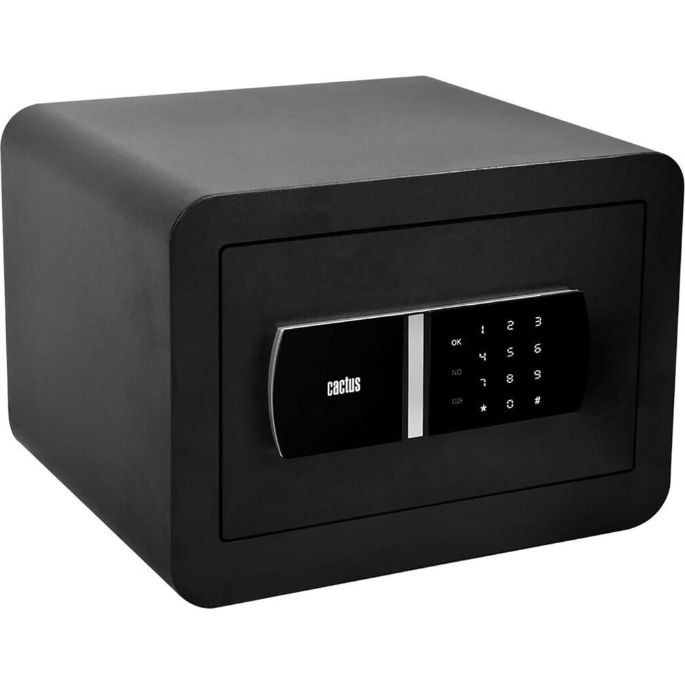 Электронный мебельный сейф Cactus умный электронный сейф с датчиком отпечатка пальца xiaomi mijia smart safe deposit box dark grey bgx 5x1 3001
