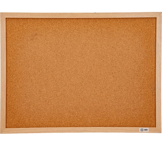 Изображение товара Пробковая доска CS-CWBD-45X60 коричневый, 45x60 см, деревянная рама, пробка Cactus 1146223