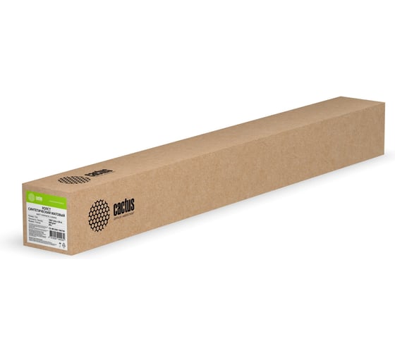 Изображение товара Холст для струйной печати Cactus 42" А0+ 1067 мм, 30 м, 260г/м2, белый, втулка 50.8 мм, 2" CS-MC260-106730 1017938