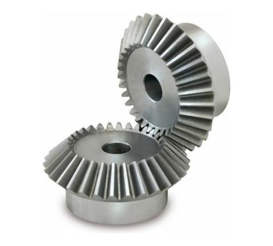 Изображение товара Коническая зубчатая пара ISKRA передаточное число 1:1, M=2, Z1=22, Z2=22 C28B221