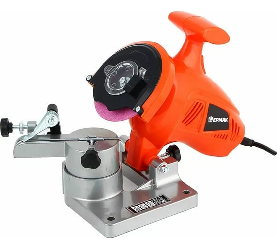 Изображение товара Станок для заточки цепей ЕРМАК 250 Вт, 8400 об/мин, 100 мм, алюминиевая база 697-003