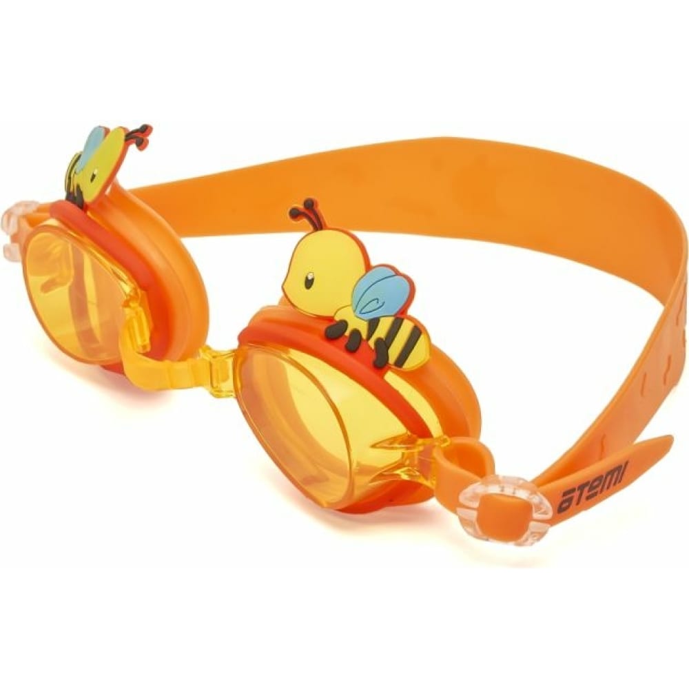 Детские очки для плавания ATEMI часы наручные электронные детские с калькулятором ремешок силикон l 21 см черные