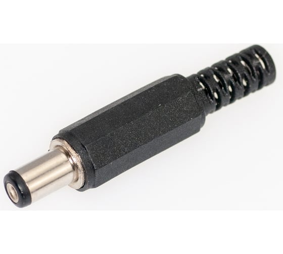 Изображение товара Разъем питания 5.5x1.7x9.5мм штекер Pro Legend пластик на кабель, PL2312