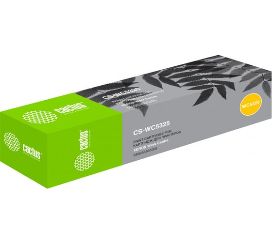 Изображение товара Лазерный картридж Cactus 006r01160 черный, 30000 страниц, для xerox workcentre 5325/5330/5335 CS-WC5325 340873