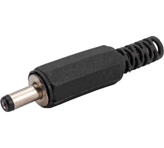 Изображение товара Разъем питания 3.8x1.3x9.5мм штекер Pro Legend пластик на кабель, PL2308