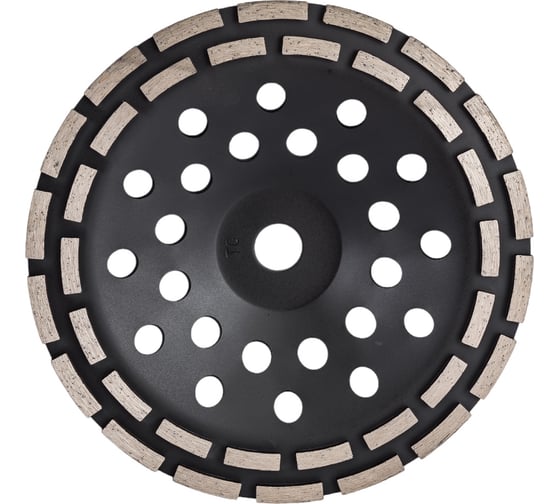 Изображение товара Чашка алмазная зачистная двухрядная 230x22.2 мм TORGWIN T410730