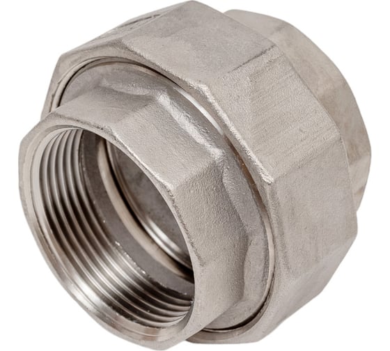 Изображение товара Нержавеющая американка TITAN LOCK (AISI304) 1-1/2", ВР/ВР TL150UFF