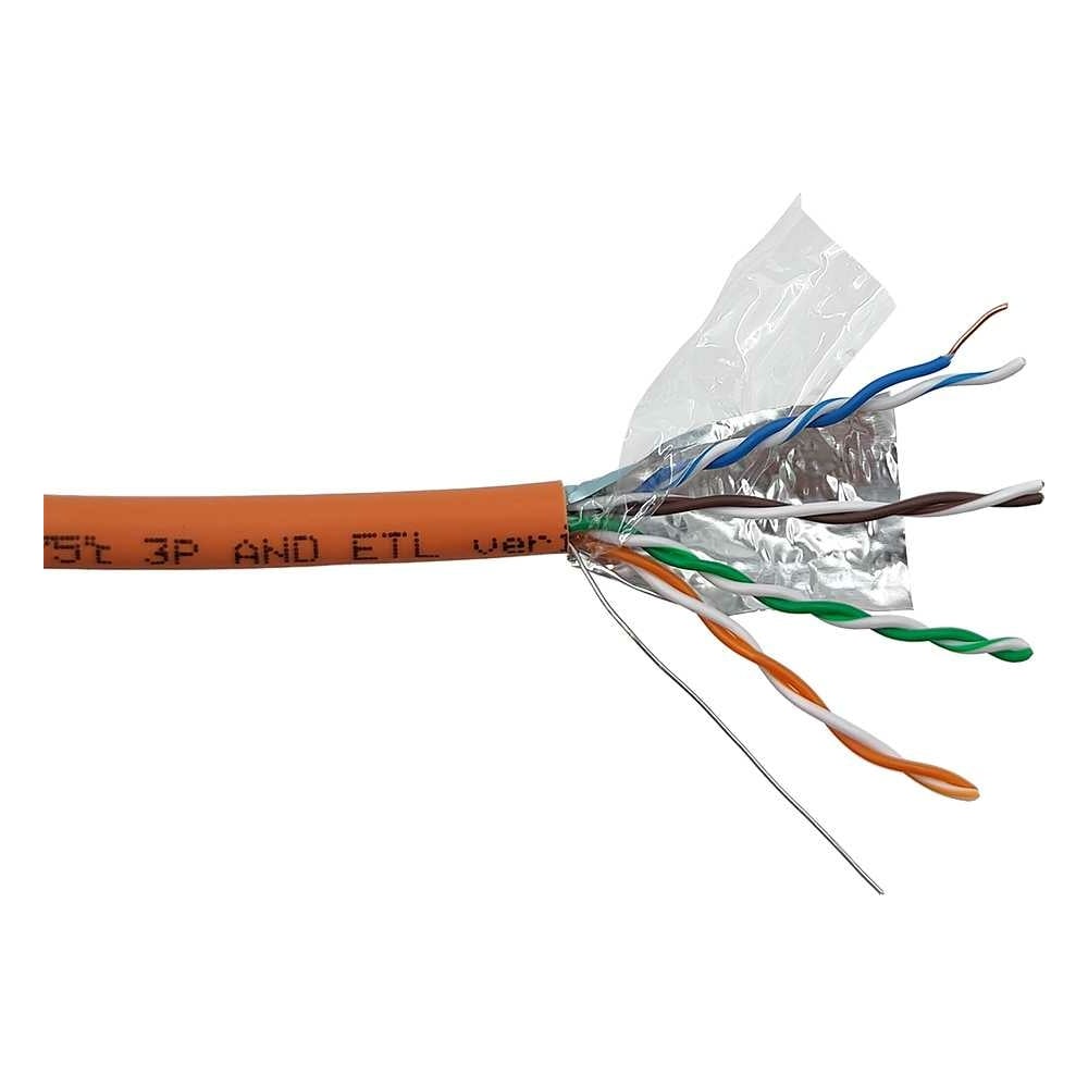 Кабель FTP LANMASTER кабель u utp indoor 4 пары категория 6 lanmaster одножильный медь 305 м серый
