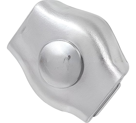 Изображение товара Одинарный зажим для стальных канатов vipкрепеж simplex 4 мм, 1 шт. 12406 VIP