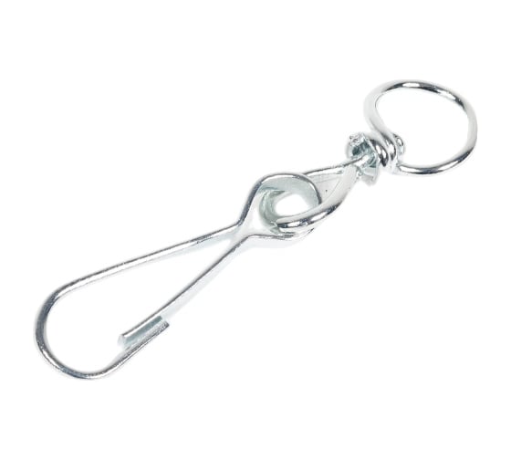 Изображение товара Карабин с вертлюгом vipкрепеж 40 мм, 2 шт. 22702 VIP