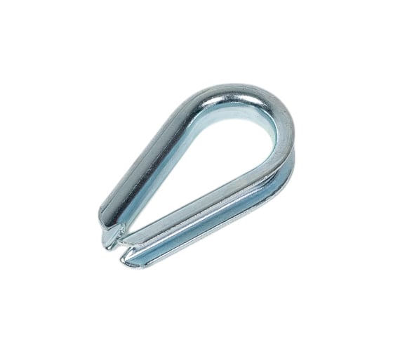 Изображение товара Коуш для стальных канатов vipкрепеж оцинкованный, 5 мм, 1 шт. 10507 VIP