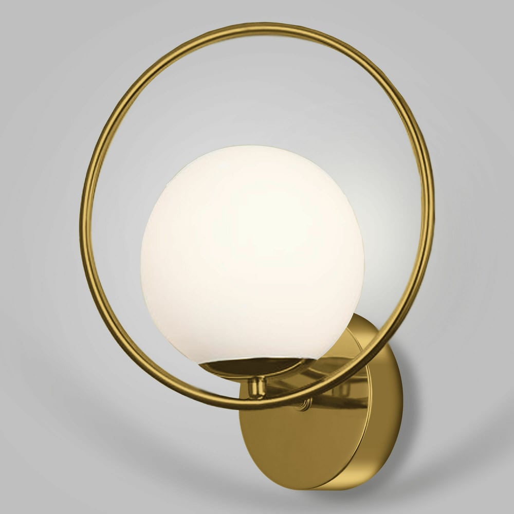 Изображение товара Настенный светильник Eurosvet 50289 стиль лофт золото с одним плафоном